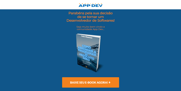 Profissão App Dev | Como Aprender a Programar do Absoluto Zero - Obrigado